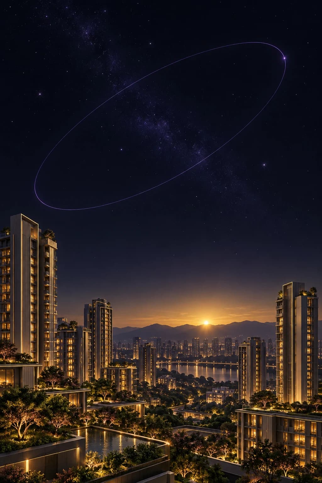 Illustration of a PropAstro complete property decision report